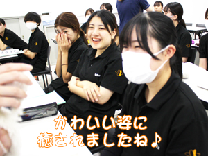 様々な講義☆モデル犬も協力してくれます！